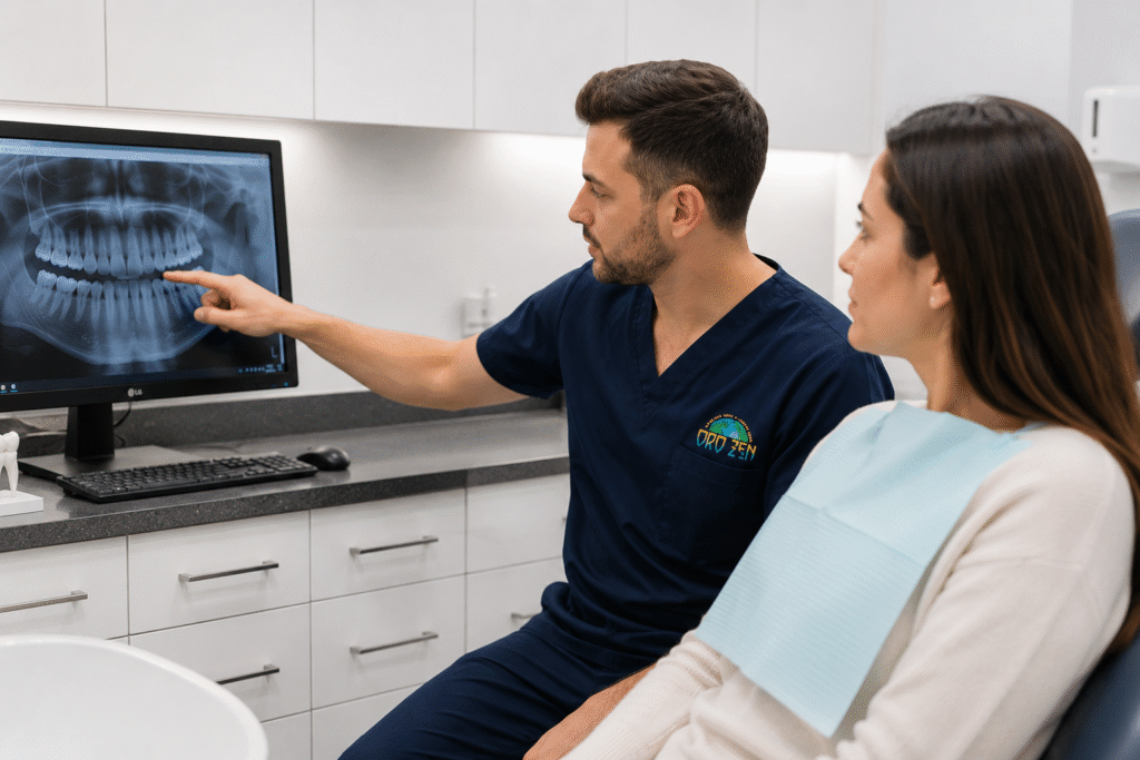 urgence dentaire Terrebonne consultation avec radiographie
